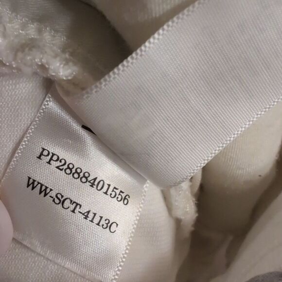 Everlane Cropped Wide Leg Short Jean White Pants Size 2S - Picture 6 of 9